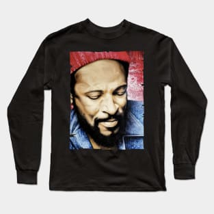 marvin portrait Long Sleeve T-Shirt